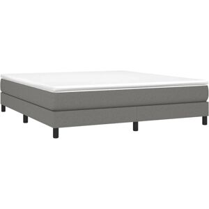 Maisonchic Dark Gray Fabric Bed Frame - Bed Type Maisonchic Dark Gray Fabric Bed Frame - Bed Type