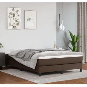 MAISONCHIC Bettrahmen - 140x200 cm, Braun, Stützbeine, Holzlatten - Bett MAISONCHIC Bettrahmen - 140x200 cm, Braun, Stützbeine, Holzlatten - Bett