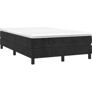 vidaXL Lit box spring - Pieds de soutien, Velours, 120x200 cm vidaXL Lit box spring - Pieds de soutien, Velours, 120x200 cm