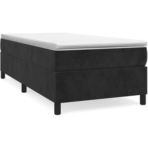 vidaXL Cadre de lit - Velours 80x200cm - Cadre de lit vidaXL Cadre de lit - Velours 80x200cm - Cadre de lit