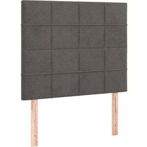 Tête de lit VidaXL Gris Foncé - Tête de lit Tête de lit VidaXL Gris Foncé - Tête de lit