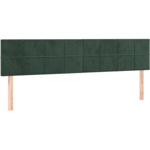 VidaXL 3116401 Testata - Testata, Verde scuro, Design classico elegante VidaXL 3116401 Testata - Testata, Verde scuro, Design classico elegante