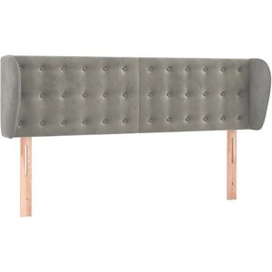 vidaXL Hoofdbord Lichtgrijs - Hoofdbord - Bedaccessoire vidaXL Hoofdbord Lichtgrijs - Hoofdbord - Bedaccessoire