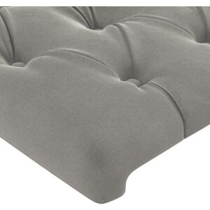 Maisonchic Modèle 203x23x118/128 cm - Tête de Lit avec Oreilles en Velours Maisonchic Modèle 203x23x118/128 cm - Tête de Lit avec Oreilles en Velours