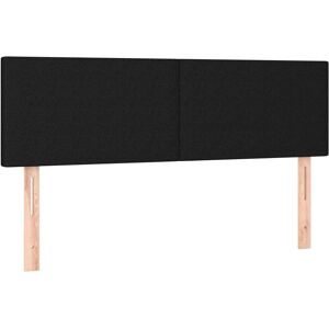 vidaxl - Tête de lit LED, Tissu, Noir, 144x5x78/88 cm - Tête de lit - Publicité vidaxl - Tête de lit LED, Tissu, Noir, 144x5x78/88 cm - Tête de lit - Publicité