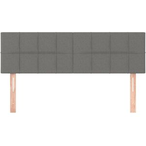 vidaXL LED Hoofdbord Donkergrijs - Hoofdbord vidaXL LED Hoofdbord Donkergrijs - Hoofdbord