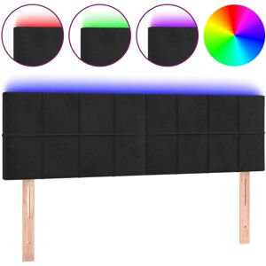 Tête de lit LED noir vidaXL - Tête de lit - Noir - Tête de lit LED moderne - Publicité Tête de lit LED noir vidaXL - Tête de lit - Noir - Tête de lit LED moderne - Publicité
