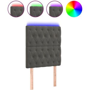 VidaXL Kopfteil - Samt, LED, Höhenverstellbar - Kopfteil VidaXL Kopfteil - Samt, LED, Höhenverstellbar - Kopfteil