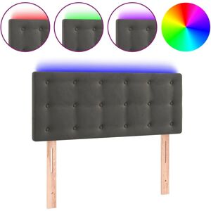 vidaXL Cabecero Gris Oscuro - Cabecero/Pie de cama - Cabecero/Footboard vidaXL Cabecero Gris Oscuro - Cabecero/Pie de cama - Cabecero/Footboard