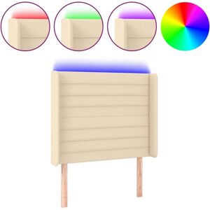 VidaXL Hovedgavl/Benende Creme - Moderne sengetilbehør VidaXL Hovedgavl/Benende Creme - Moderne sengetilbehør