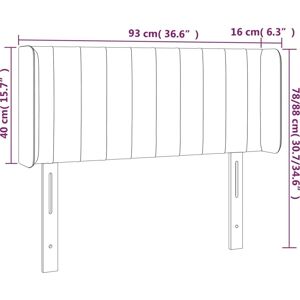 Tête de lit avec LED Maisonchic marron foncé - Tête de lit avec LED Tête de lit avec LED Maisonchic marron foncé - Tête de lit avec LED