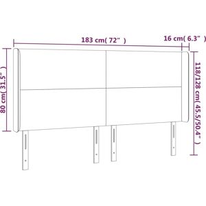 Tête de lit blanche avec LED de Maisonchic - Tête de lit Tête de lit blanche avec LED de Maisonchic - Tête de lit
