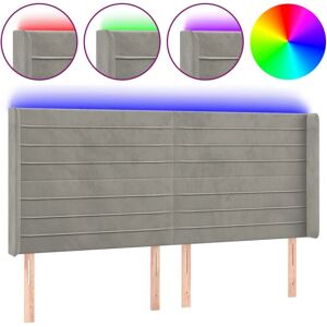 MAISONCHIC LED-Kopfteil mit Samt, Höhenverstellbar MAISONCHIC LED-Kopfteil mit Samt, Höhenverstellbar