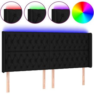 Maisonchic Hovedgærde med LED - Justerbar, Sort Tæppe Maisonchic Hovedgærde med LED - Justerbar, Sort Tæppe