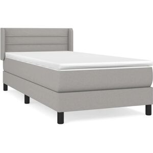vidaXL 3129745 lit - Cadre, Tête de lit, Matelas, Surmatelas - Lit vidaXL 3129745 lit - Cadre, Tête de lit, Matelas, Surmatelas - Lit