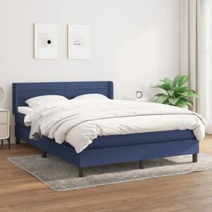 MAISONCHIC Modell 243616 - Blaues Bett mit Taschenfederkern MAISONCHIC Modell 243616 - Blaues Bett mit Taschenfederkern