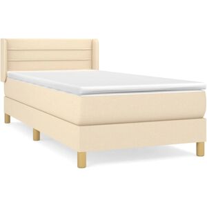 vidaXL Modèle 3130366 Lit - Tissu durable, Tête de lit réglable, Matelas à ressorts ensachés vidaXL Modèle 3130366 Lit - Tissu durable, Tête de lit réglable, Matelas à ressorts ensachés