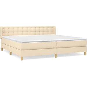 Lit avec tête de lit réglable - Matelas à ressorts ensachés vidaXL Lit avec tête de lit réglable - Matelas à ressorts ensachés vidaXL