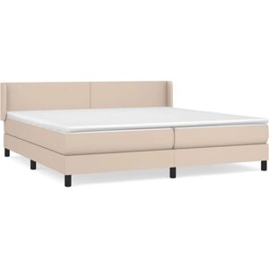 Lit VidaXL Cappuccino - Support Ajustable - Matelas à Ressorts - Type de Lit Lit VidaXL Cappuccino - Support Ajustable - Matelas à Ressorts - Type de Lit