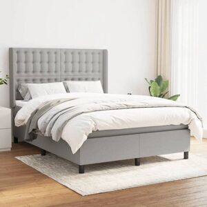 MAISONCHIC Hellgraues Bett mit Taschenfederkern - Bett MAISONCHIC Hellgraues Bett mit Taschenfederkern - Bett