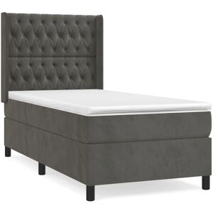 Lit VidaXL 3132838 - Tête de lit réglable, Matelas à ressorts ensachés - Lit Lit VidaXL 3132838 - Tête de lit réglable, Matelas à ressorts ensachés - Lit
