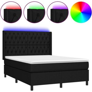 MAISONCHIC - Cama ajustable con colchón y LED - 140x190cm MAISONCHIC - Cama ajustable con colchón y LED - 140x190cm