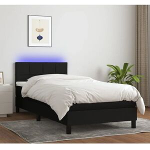 MAISONCHIC Schwarzes Bett mit LED - Bett MAISONCHIC Schwarzes Bett mit LED - Bett