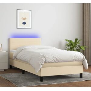 Lit réglable MAISONCHIC avec matelas & LED - 90x190cm Lit réglable MAISONCHIC avec matelas & LED - 90x190cm