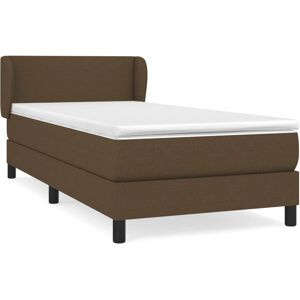 Lit VidaXL 3126048 - matelas, marron foncé, taille queen Lit VidaXL 3126048 - matelas, marron foncé, taille queen