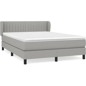 VidaXL Lit - Gris Clair - Type de Lit VidaXL Lit - Gris Clair - Type de Lit