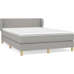 vidaXL Lit avec tête réglable - 140x200cm - Lit vidaXL Lit avec tête réglable - 140x200cm - Lit