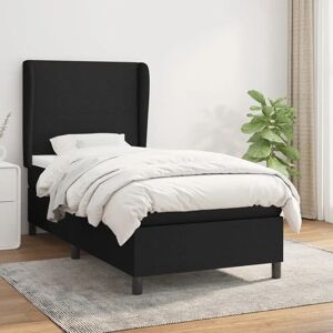 MAISONCHIC Modell 90x190cm Schwarzes Bett mit Matratze MAISONCHIC Modell 90x190cm Schwarzes Bett mit Matratze