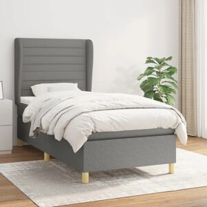 MAISONCHIC Modell 53107 - Graues Taschenfederbett - Bett MAISONCHIC Modell 53107 - Graues Taschenfederbett - Bett