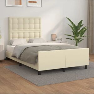 vidaXL Bettgestell - Verstellbares Kopfteil - 120x200 cm - Bettart vidaXL Bettgestell - Verstellbares Kopfteil - 120x200 cm - Bettart
