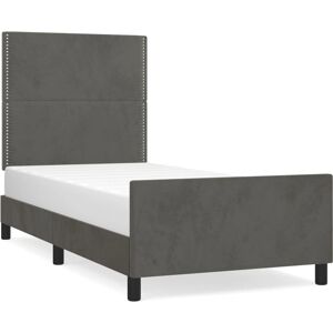 vidaXL Bettrahmen - Verstellbares Kopfteil - Luxus Samt - 200x200 cm vidaXL Bettrahmen - Verstellbares Kopfteil - Luxus Samt - 200x200 cm