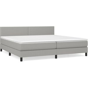vidaXL 3140161 lit - Gris clair - Lit vidaXL 3140161 lit - Gris clair - Lit