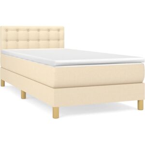 Lit VidaXL à ressorts ensacés - Avec matelas Lit VidaXL à ressorts ensacés - Avec matelas