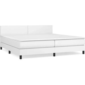 Lit vidaXL avec tête de lit ajustable - Fermeté moyenne Simili cuir durable Lit vidaXL avec tête de lit ajustable - Fermeté moyenne Simili cuir durable