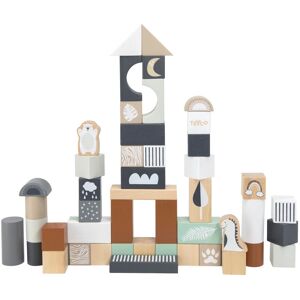 Set di blocchi in legno Tryco 50 pezzi - blocchi da costruzione per bambini Set di blocchi in legno Tryco 50 pezzi - blocchi da costruzione per bambini