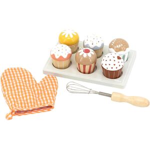 Set di Cupcake in Legno Tryco - Colori ad Acqua - Sicuro & Atossico - 6 pezzi - Giocattolo Set di Cupcake in Legno Tryco - Colori ad Acqua - Sicuro & Atossico - 6 pezzi - Giocattolo