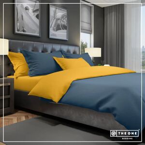 The One Bedding - Classic Indigo Blue / Gold - Dekbedovertrekset The One Bedding - Classic Indigo Blue / Gold - Dekbedovertrekset