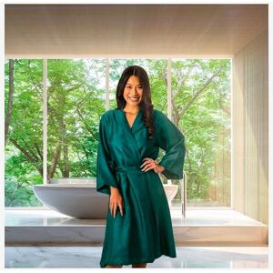 Kayori Kimono Oyasumi - Grøn - Størrelse L - Kimono Kayori Kimono Oyasumi - Grøn - Størrelse L - Kimono
