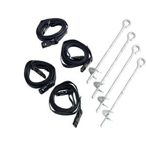 Kit d'ancrage pour trampoline EXIT TOYS - 12 pièces - Publicité Kit d'ancrage pour trampoline EXIT TOYS - 12 pièces - Publicité