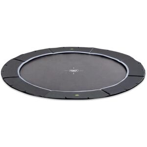 EXIT Dynamic ebenerdiges sports Trampolin ø305cm - schwarz EXIT Dynamic ebenerdiges sports Trampolin ø305cm - schwarz