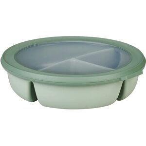 Mepal Nordic Sage Bento Bowl - 3 Sections - BPA-Free Plastic Mepal Nordic Sage Bento Bowl - 3 Sections - BPA-Free Plastic