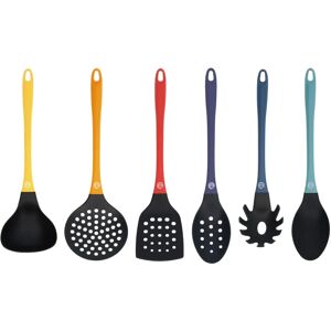 Masterchef Multi-Color 6-Piece Kitchen Utensil Set - Non-Scratch & Heat Resistant Masterchef Multi-Color 6-Piece Kitchen Utensil Set - Non-Scratch & Heat Resistant
