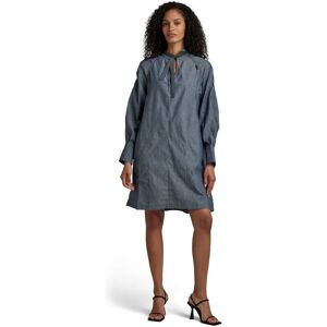 G-Star Tunic Long Sleeve Short Dress (D19054-D186) blue G-Star Tunic Long Sleeve Short Dress (D19054-D186) blue