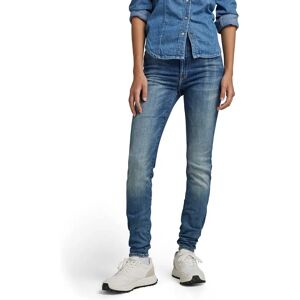 G-Star Raw Kafey Ultra High Skinny Jeans - Middelblauw - Vrouw 26-32 G-Star Raw Kafey Ultra High Skinny Jeans - Middelblauw - Vrouw 26-32