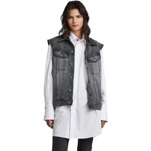 G-Star Raw Dam Oversized Denim Väst - Grå - XXS G-Star Raw Dam Oversized Denim Väst - Grå - XXS