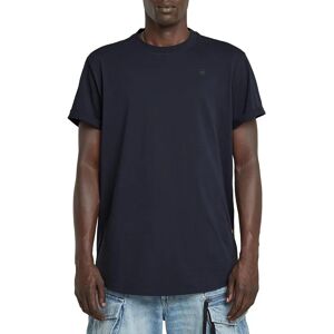 G-Star Lash T-Shirt (D16396-B353) - Ribbed Short Sleeve T-Shirt (D16396-B353-C74) blue G-Star Lash T-Shirt (D16396-B353) - Ribbed Short Sleeve T-Shirt (D16396-B353-C74) blue